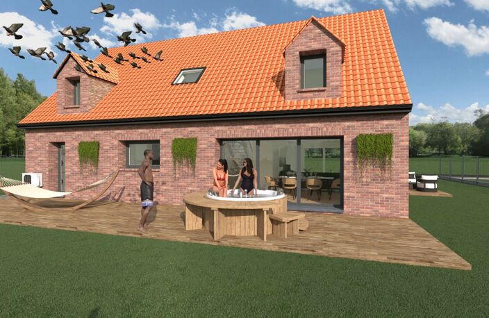 Vente maison 7 pièces 158 m² Steenwerck (59181) — photo 2