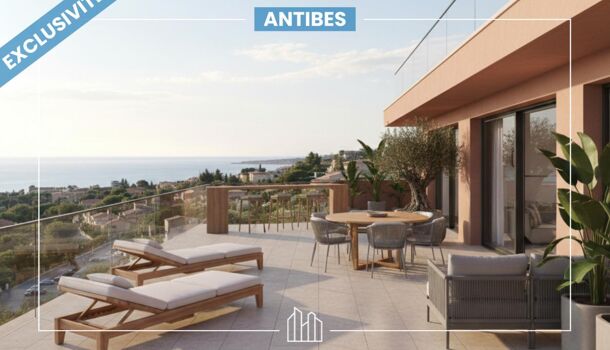 Appartement 4 pièces  à vendre Antibes 06600