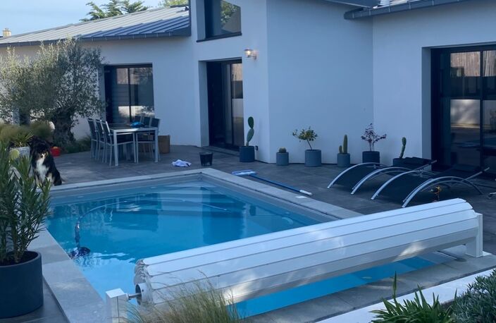 Maison contemporaine à vendre 5 pièces PLOUNEOUR TREZ (29) — photo 2