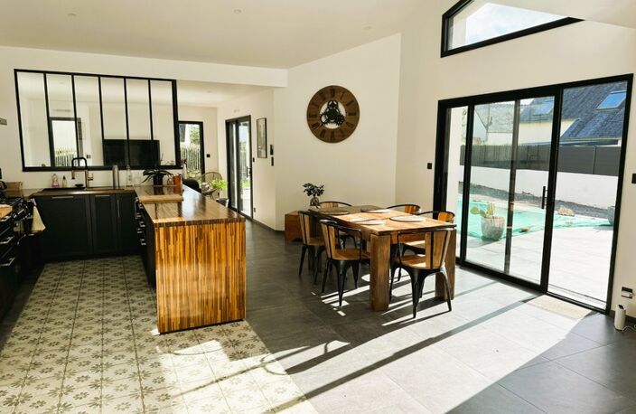 Maison contemporaine à vendre 5 pièces PLOUNEOUR TREZ (29) — photo 4