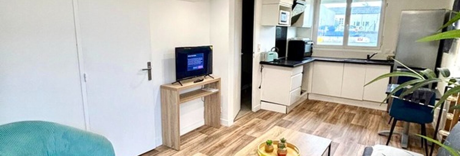 Appartement 2 Pièces 34 m² à vendre à Saint-Nazaire (44600)