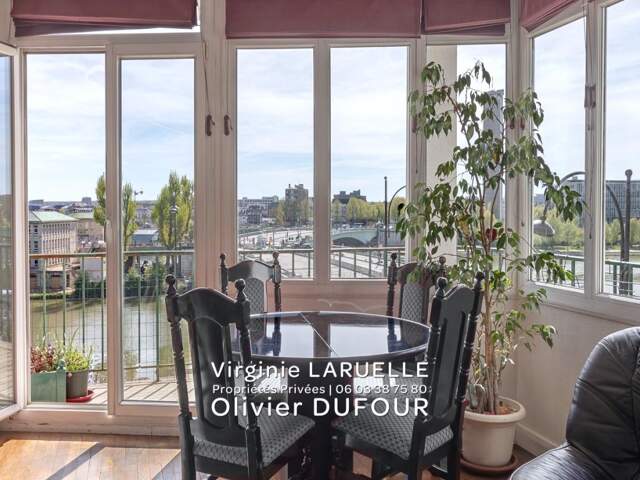 Rouen quais de Seine Appartement avec balcon, 3 chambres, cave et grenier — photo du bien