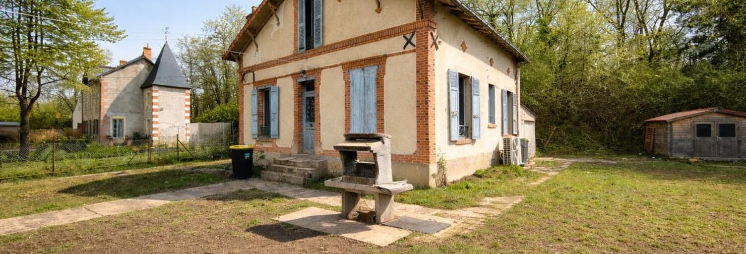 Maison 3 Pièces 64 m² à vendre à Jouet-sur-l'Aubois (18320)