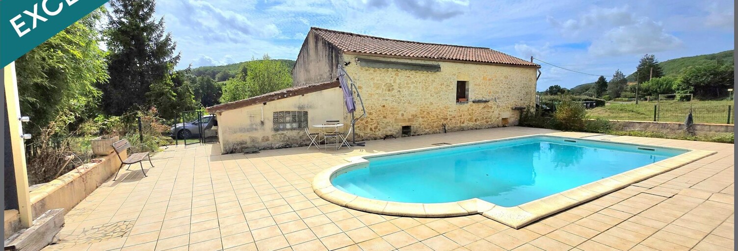 Maison 6 Pièces 100 m² à vendre à Saint-Martin-le-Redon (46700)