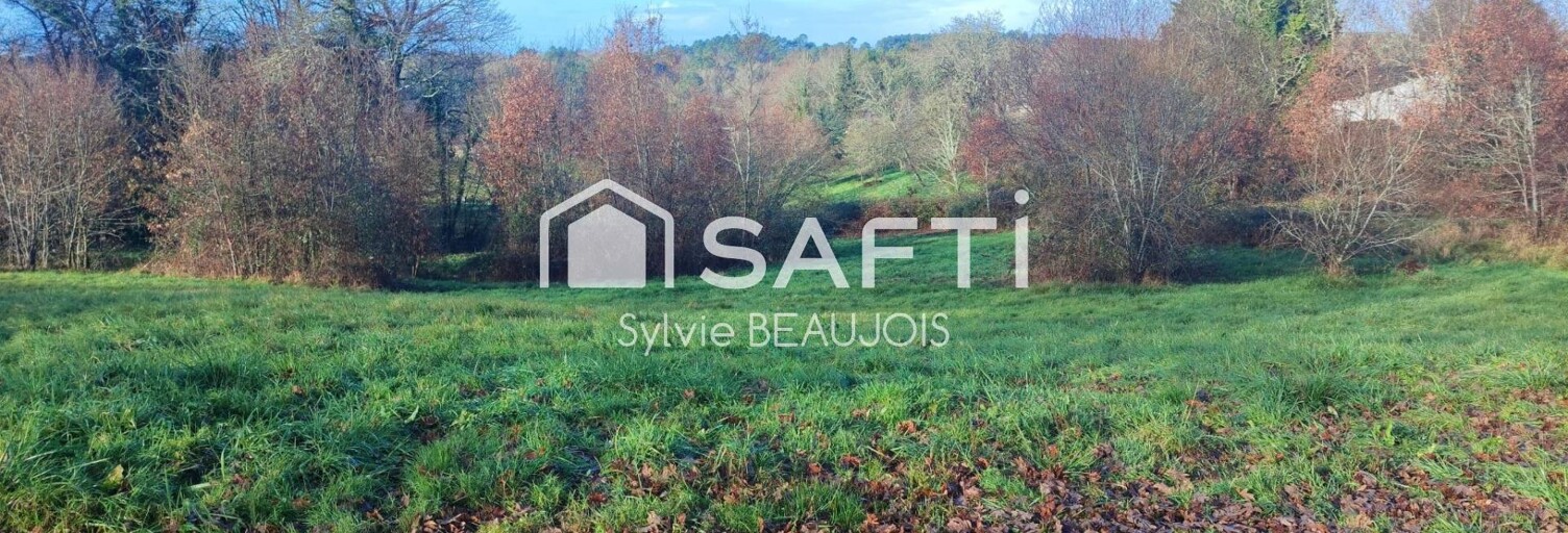 Terrain  1397 m² à vendre à Eyraud-Crempse-Maurens (24140)