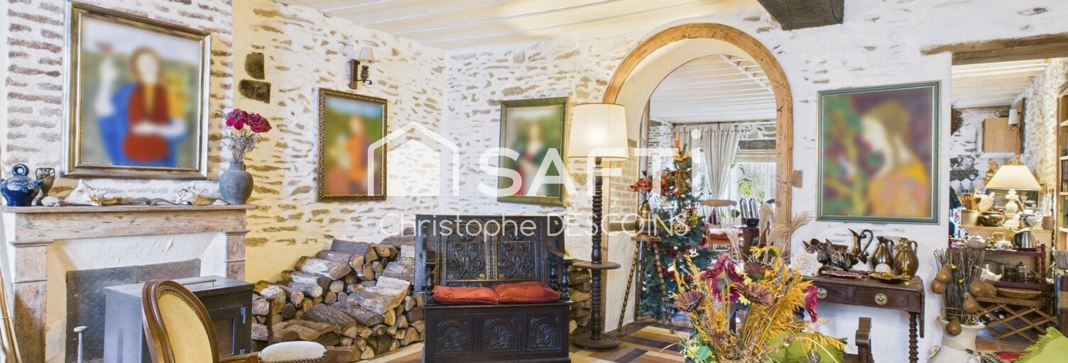 Maison 10 Pièces 150 m² à vendre à Saint-Aignan-de-Couptrain (53250)