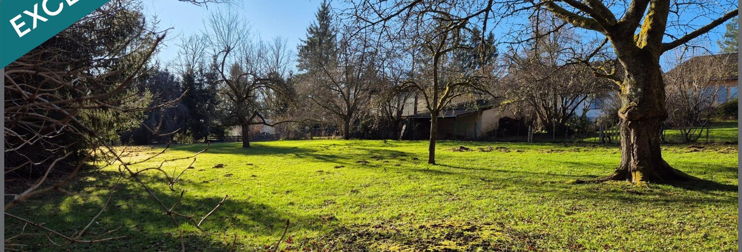 Terrain  2642 m² à vendre à Saulcy-sur-Meurthe (88580)