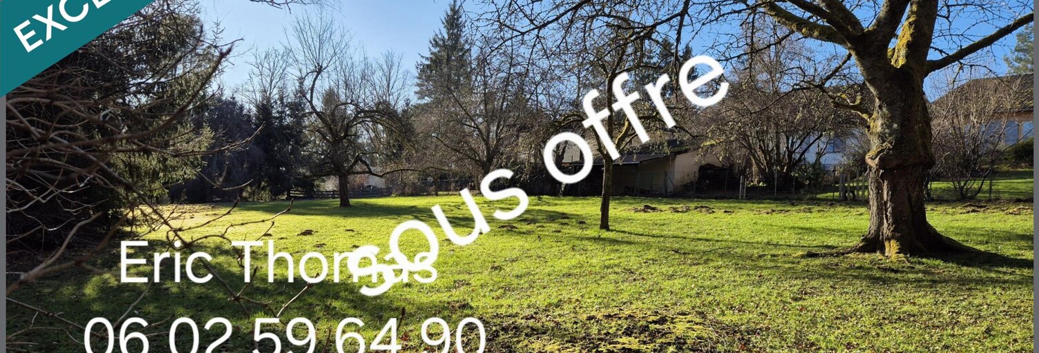 Terrain  2642 m² à vendre à Saulcy-sur-Meurthe (88580)