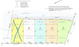 Terrain  1913 m² à vendre à Saint-Pierre-d'Eyraud (24130)