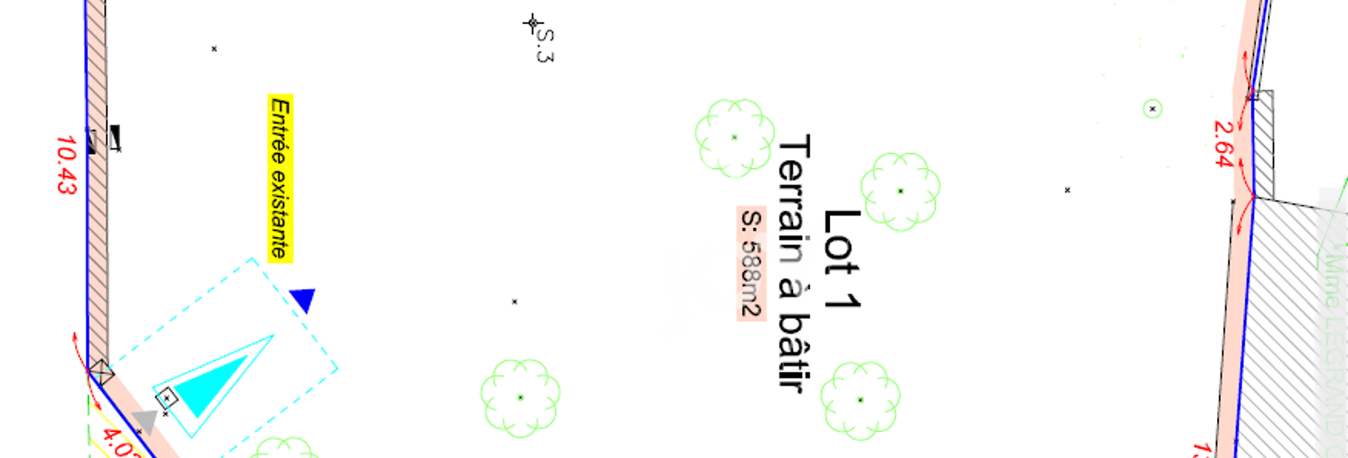 Terrain  586 m² à vendre à Saint-Marcel-sur-Aude (11120)