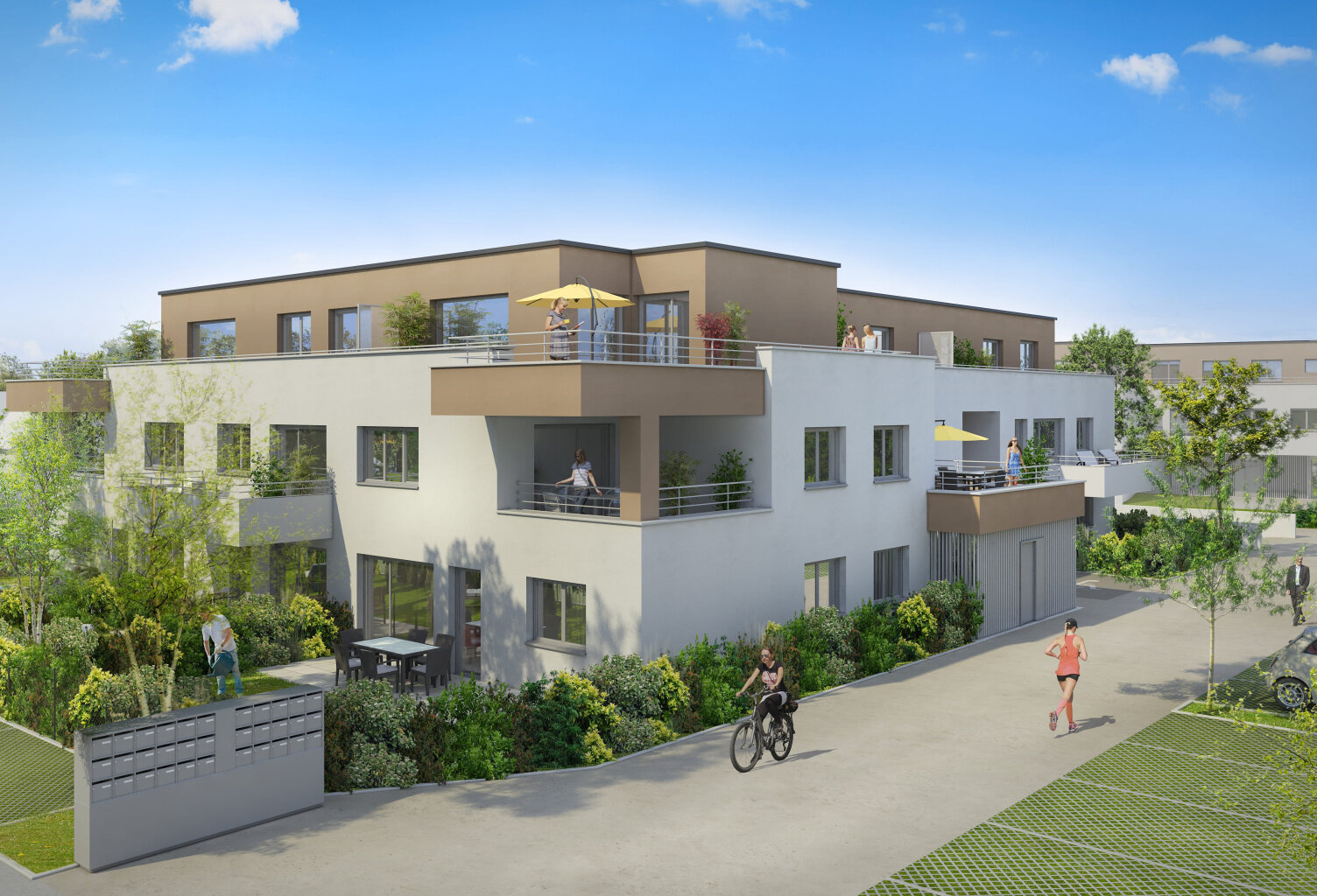 GRIESHEIM SUR SOUFFEL - programme NEUF en cours de TRAVAUX — photo 1