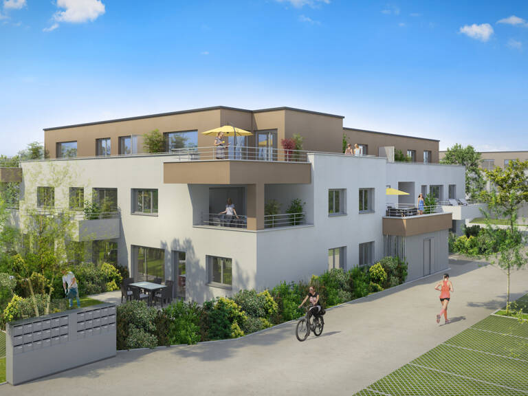 GRIESHEIM SUR SOUFFEL - programme NEUF en cours de TRAVAUX — photo 1