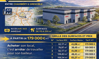 Commerce  120 m² à vendre à Pontcharra (38530)