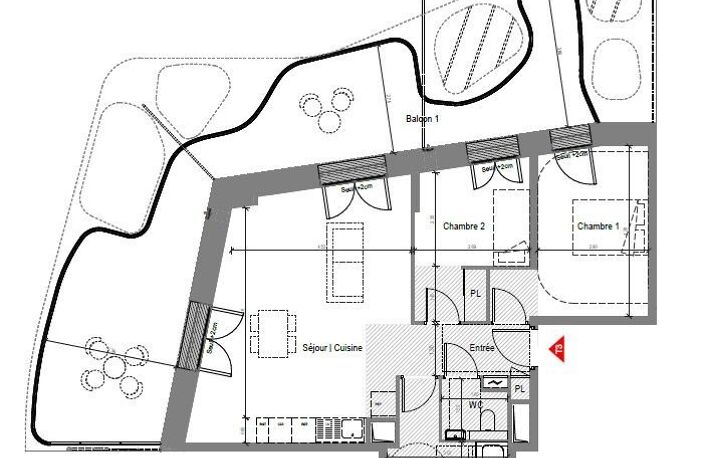 Vente Appartement 3 pièces — photo 2