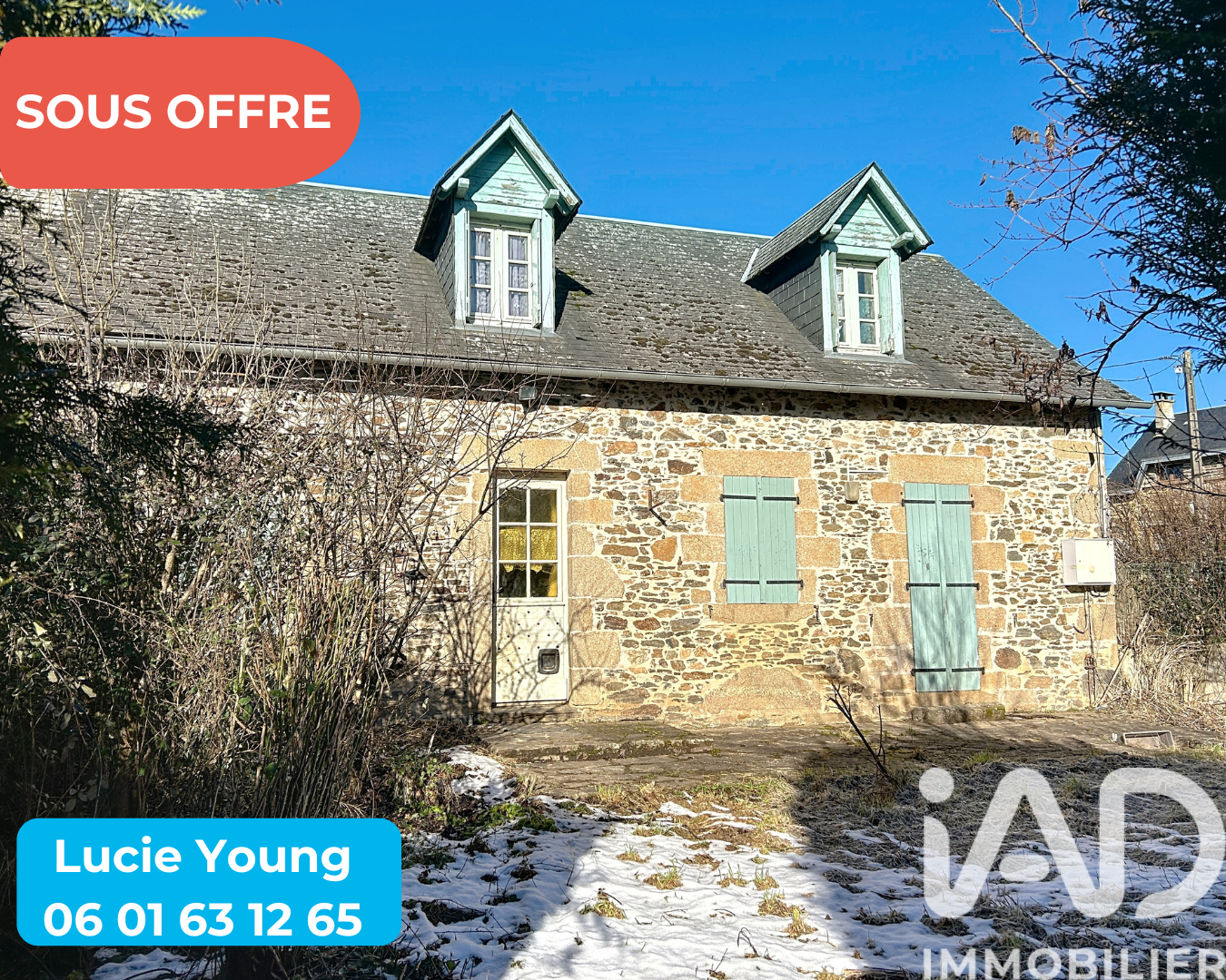 Chamboulive - 82m² - 4p. - 2ch.