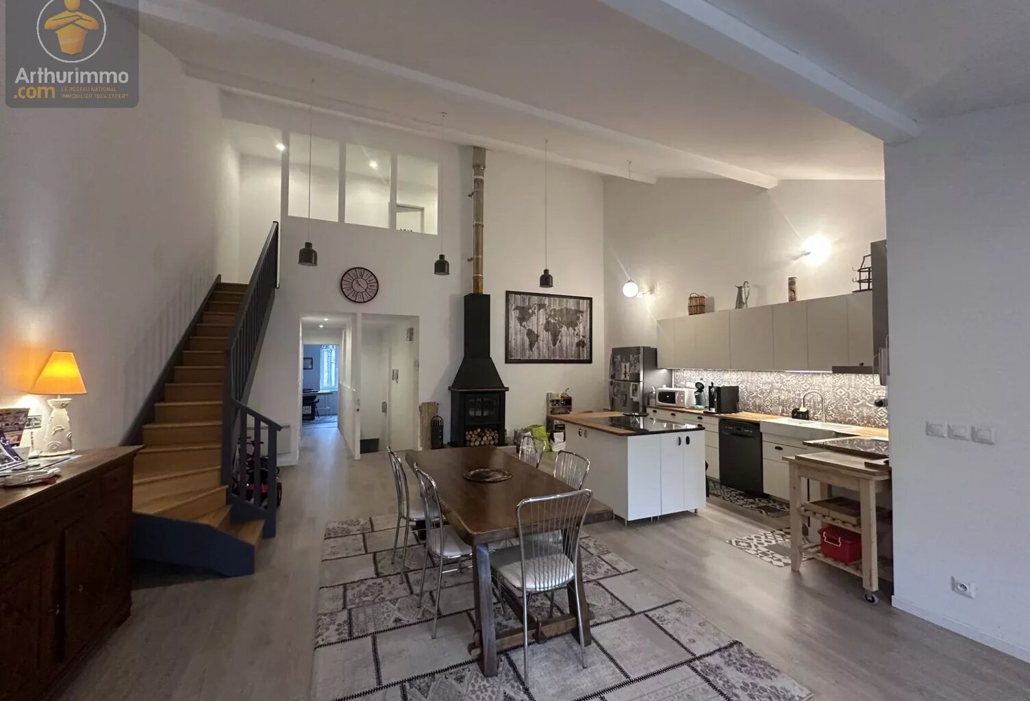 MAISON DE VILLAGE  DE 210M² AVEC JARDIN CLOS A GORZE — photo 1
