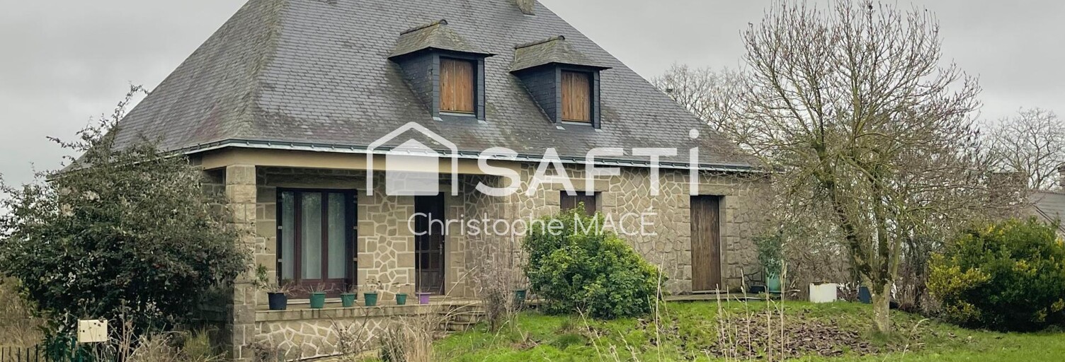 Maison 4 Pièces 105 m² à vendre à Châtillon-sur-Colmont (53100)