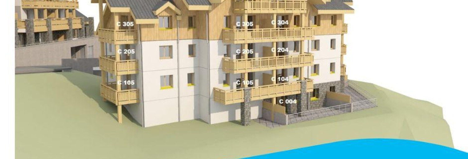 Appartement 3 Pièces 55 m² à vendre à Vaujany (38114)