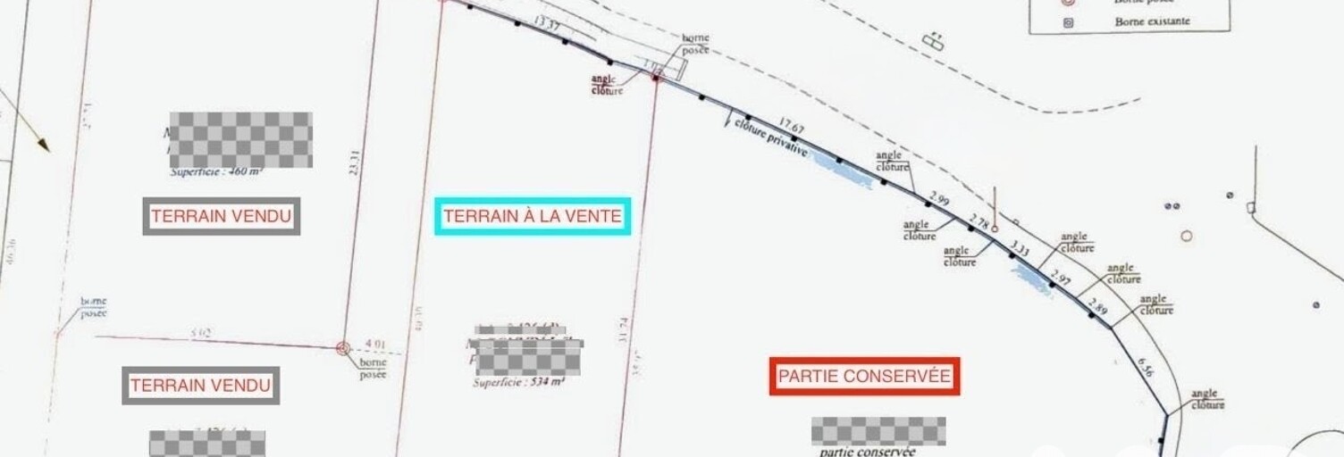 Terrain  534 m² à vendre à Ballon (17290)