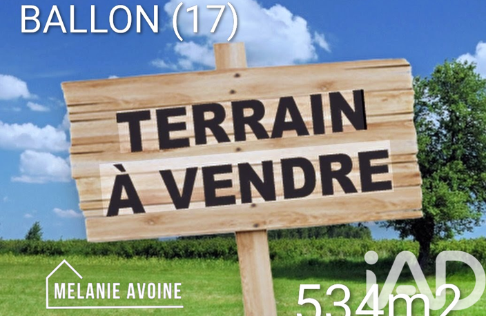 Vente Terrain à bâtir 534 m&sup2; — photo 2