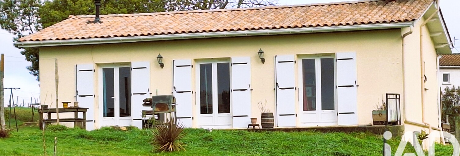 Maison 3 Pièces 78 m² à vendre à Pleine-Selve (33820)