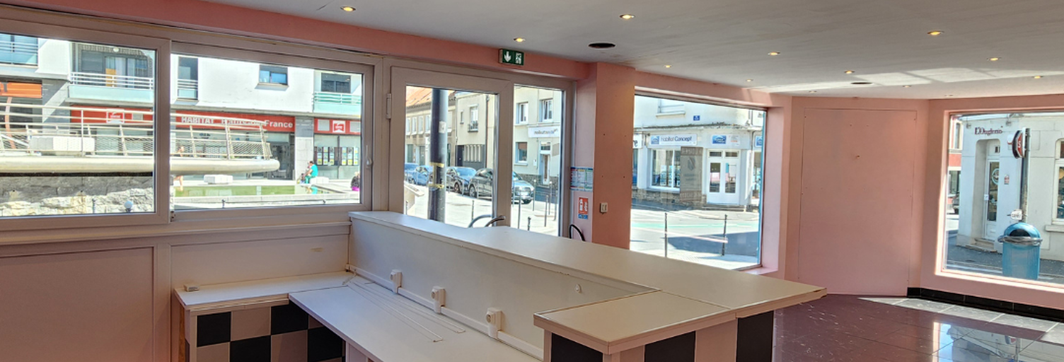 Commerce  51 m² à louer à Boulogne-sur-Mer (62200)
