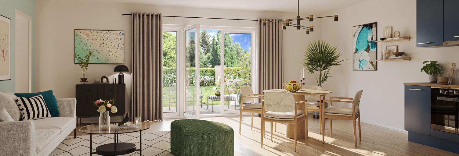 Appartement neuf T2, T3, T4 Pièce 41 à 78 m² à vendre à Agon-Coutainville (50230)