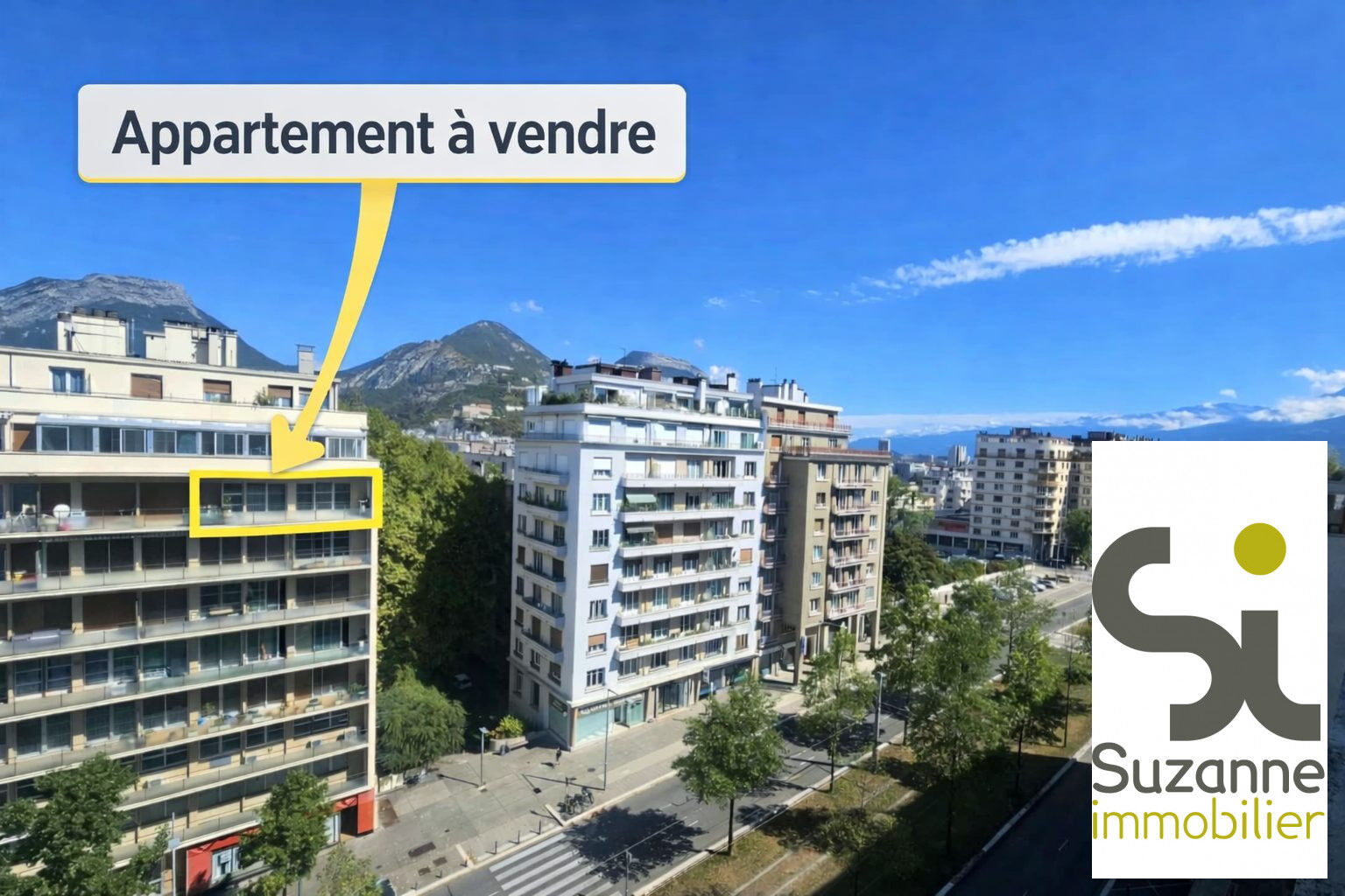 Appartement  T4 à vendre Grenoble 38000