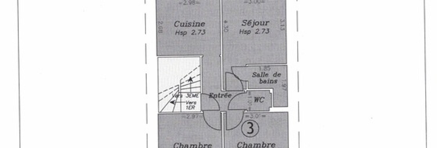 Appartement 4 Pièces 50 m² à vendre à Nancy (54000)