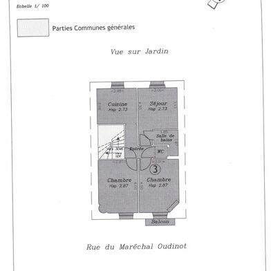 Appartement 4 pièces 135450 €