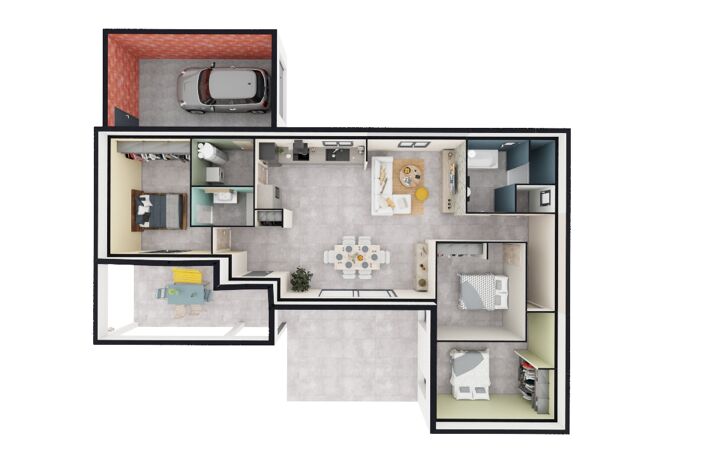 À VENDRE – Maison de plain-pied 3 chambres à Montboucher-sur-Jabron (26740) — photo 3