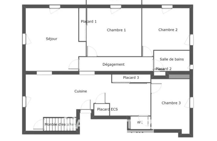 Grand T4 de 120 m² avec vue sur la vallée — photo 5