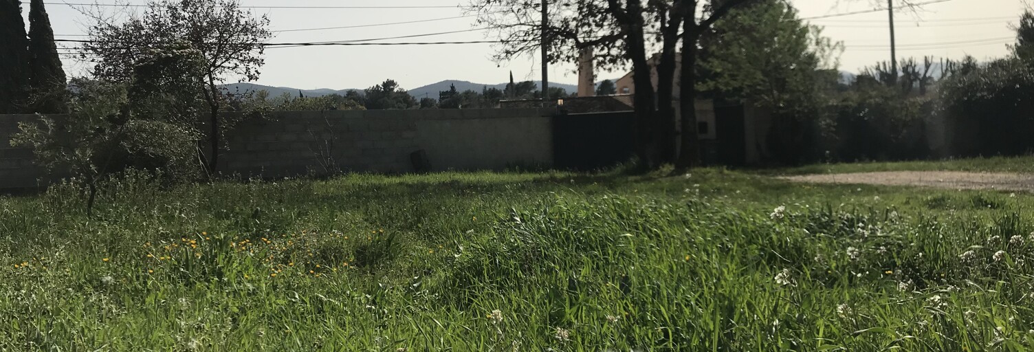 Terrain 750 m² à construire Garéoult (83136)