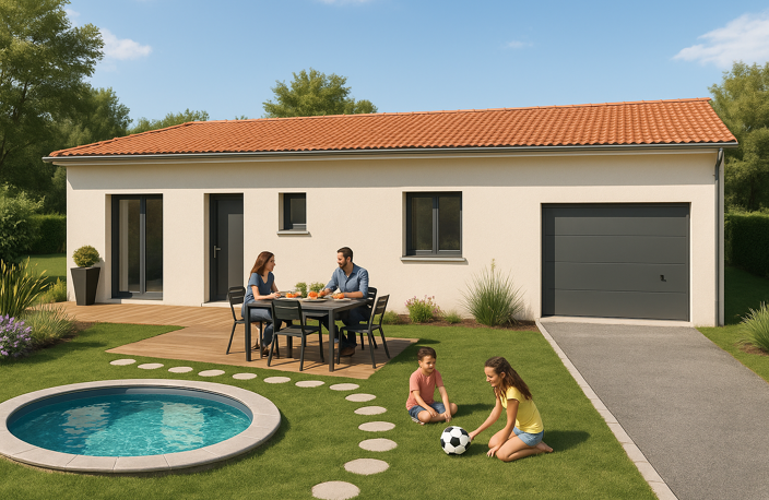Vente maison 4 pièces 79 m² Pouilly-lès-Feurs (42110) — photo 3