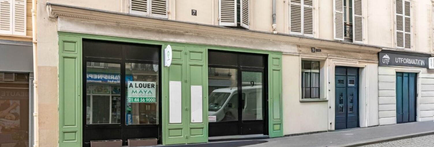 Commerce  132 m² à louer à Paris 9 (75009)