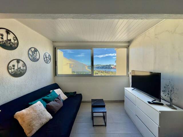 Appartement Agde secteur Tamarissière - vue sur les quais — photo du bien