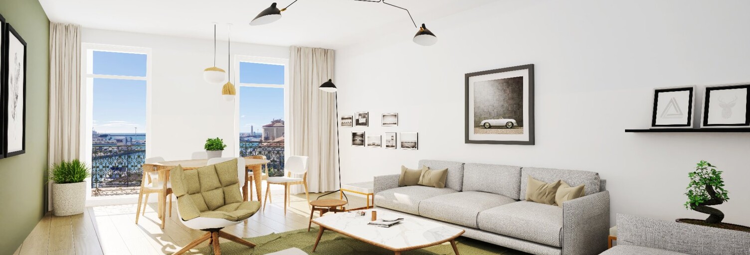 Appartement 3 Pièces 112 m² à vendre à Sète (34200)