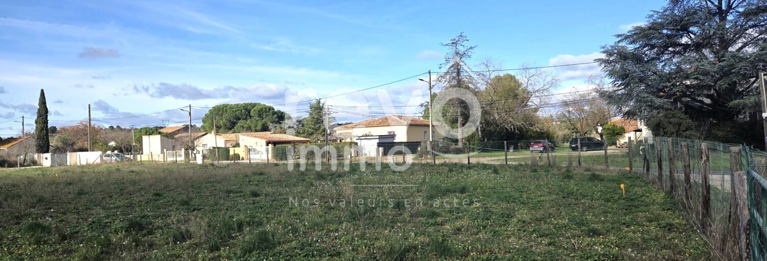 Terrain  556 m² à vendre à Paulhan (34230)