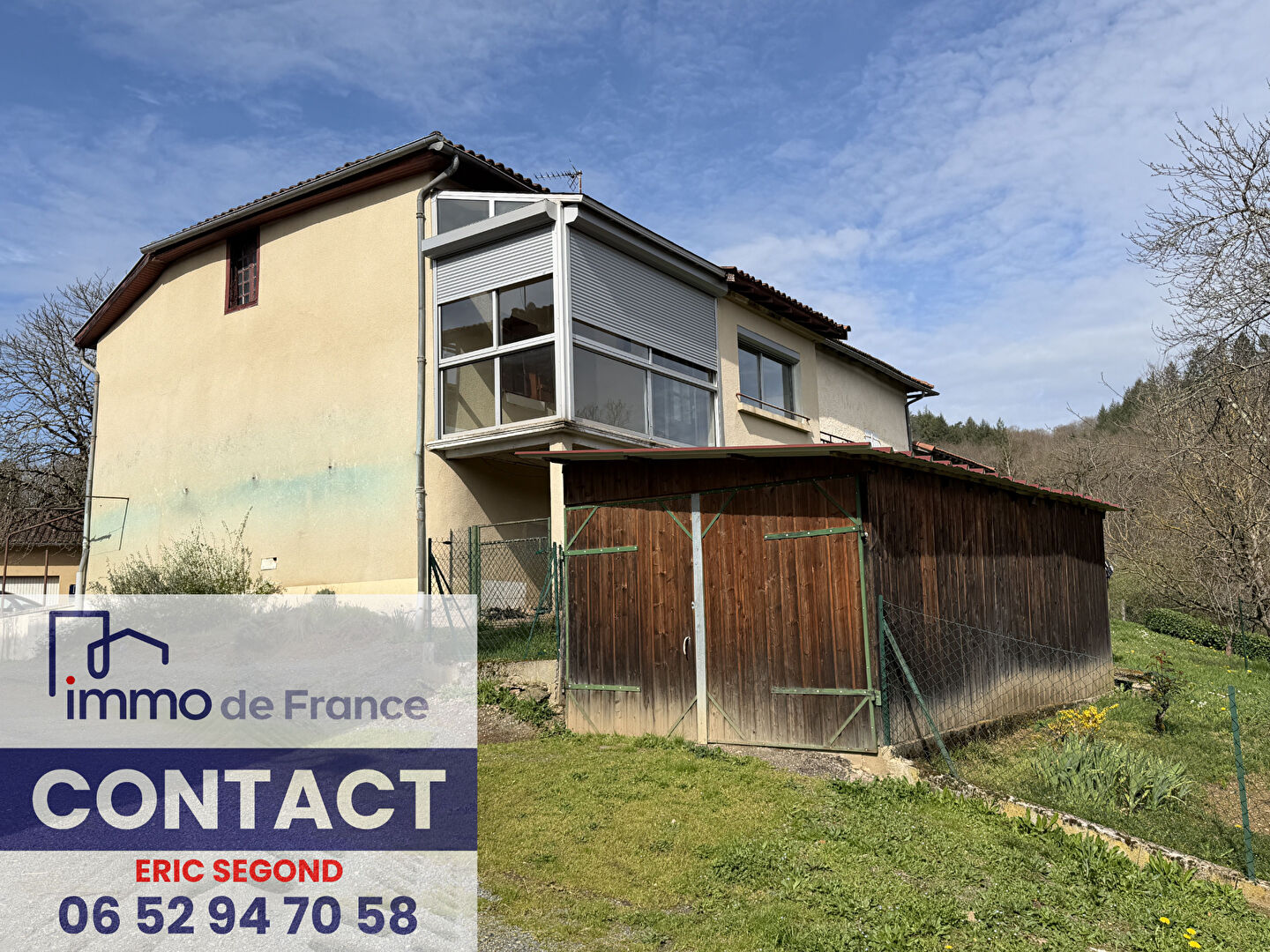 Villa / Maison  T3 à vendre Saint-Parthem 12300