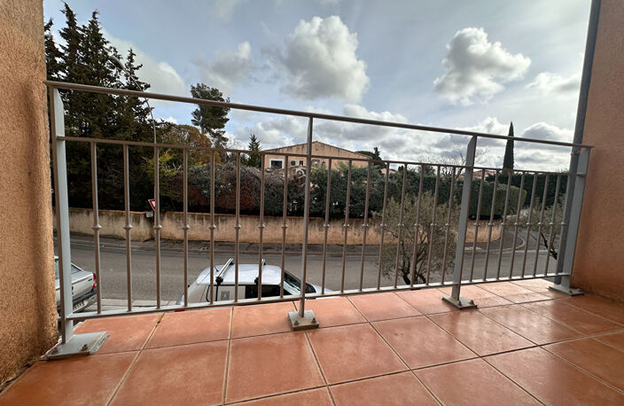 Vente Puyricard centre LC Gestion vous propose dans une résidence récente sécurisée avec piscine type 2 loué avec balcon et garage en sous-sol — photo 2