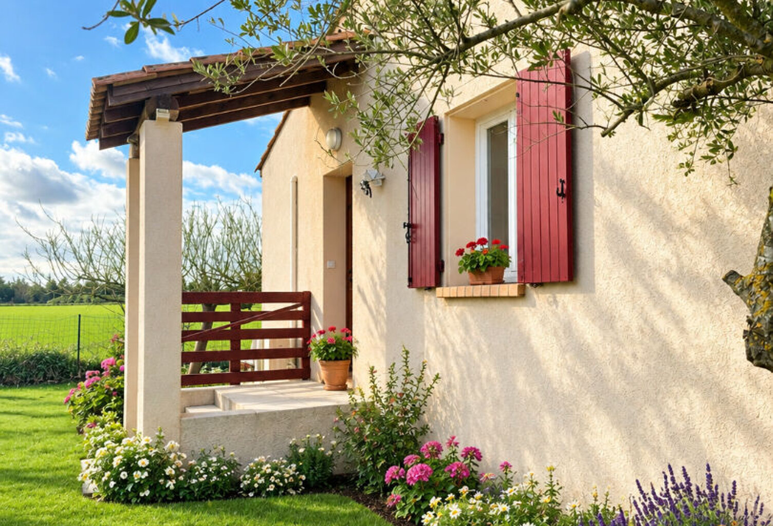 Saint Etienne du Grès : Villa de plein pied, 3 chambres, terrain 410m² — photo 1