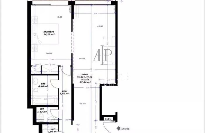CENTRE VILLE - APPARTEMENT A RENOVER - 3 CHAMBRES - TERRASSE - G — photo 4