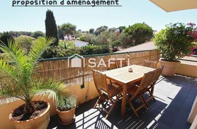 Tout à pied pour ce grand T2 de 43m2 avec balcon de 9m2 dans une résidence sécurisée et recherchée - centre-ville de CAVALAIRE s/mer — photo du bien