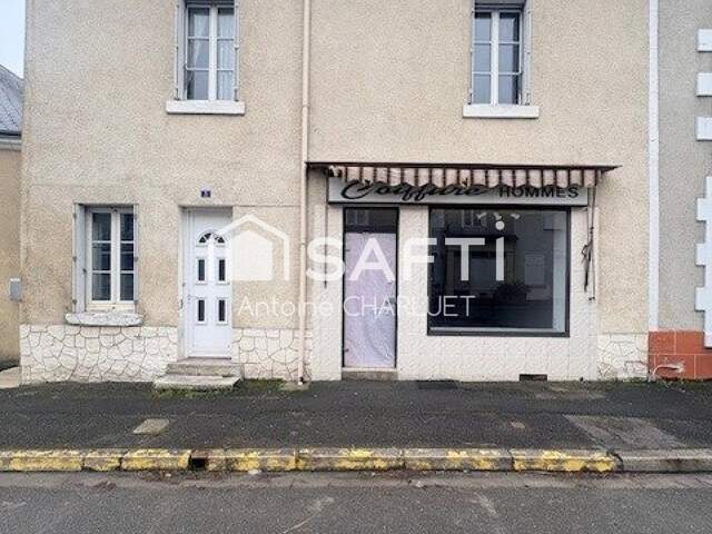 Maison de 97 m² - deux chambres - ancien salon de coiffure — photo du bien