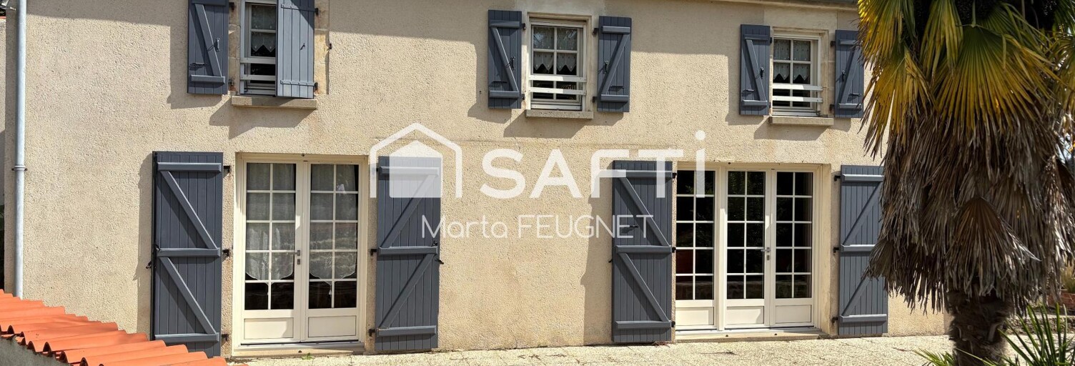 Maison 6 Pièces 142 m² à vendre à Saint-Cyr-des-Gâts (85410)