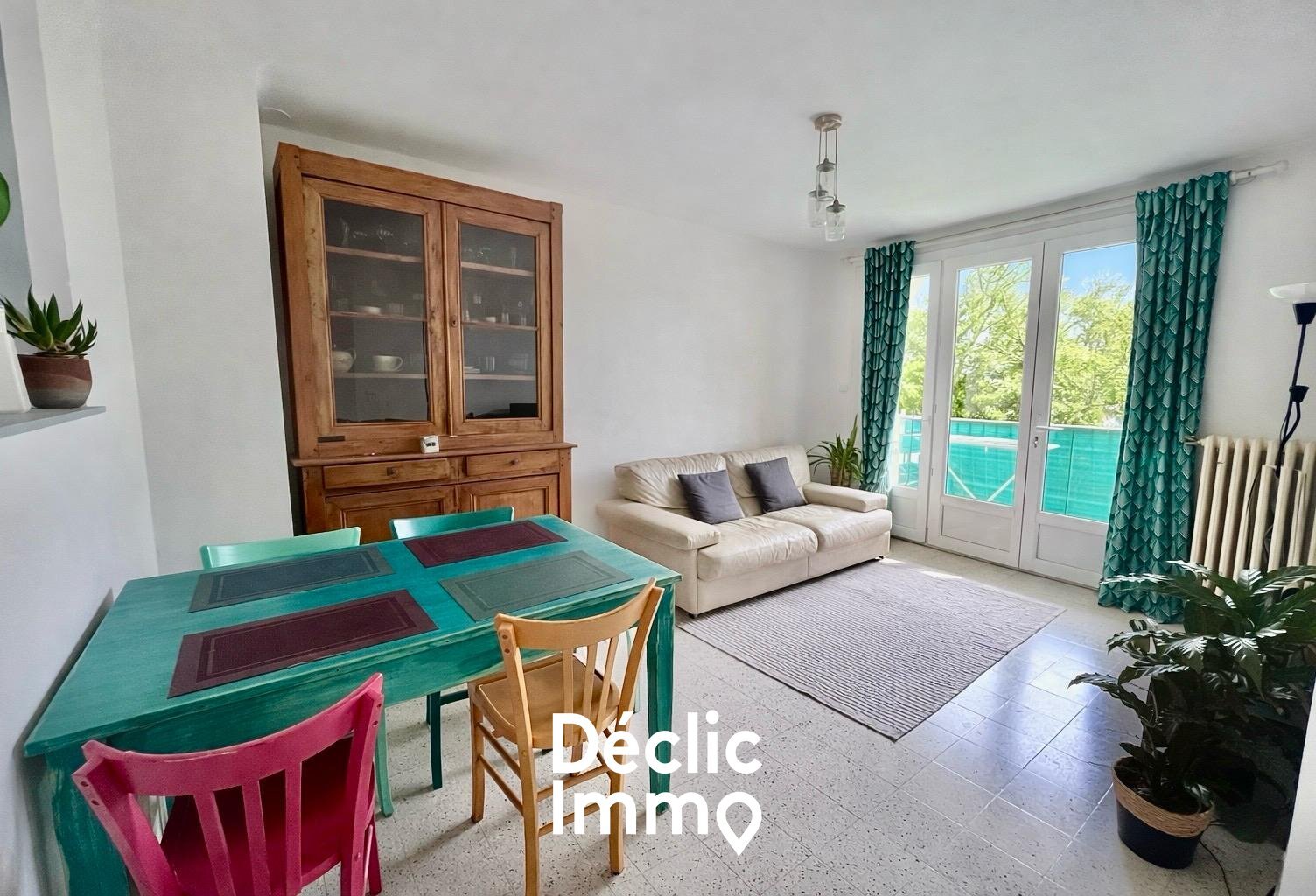 Appartement T2 + cave en rez de chaussée+ parking — photo 1