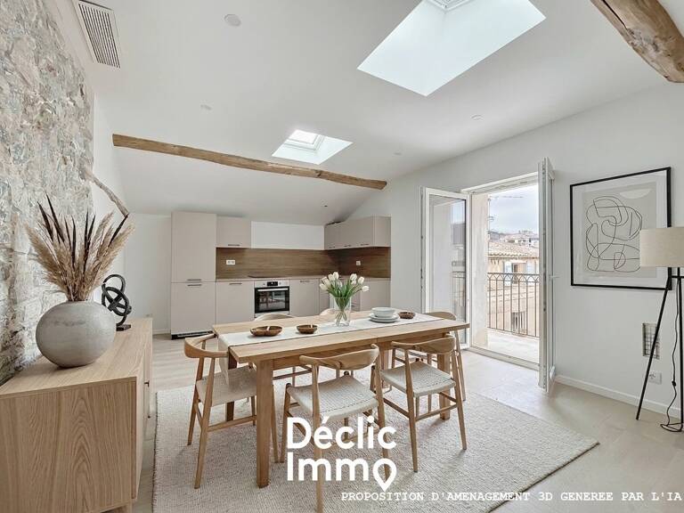 APPARTEMENT RENOVE - 3 PIECES - BALCON -  PEGOMAS — photo 1