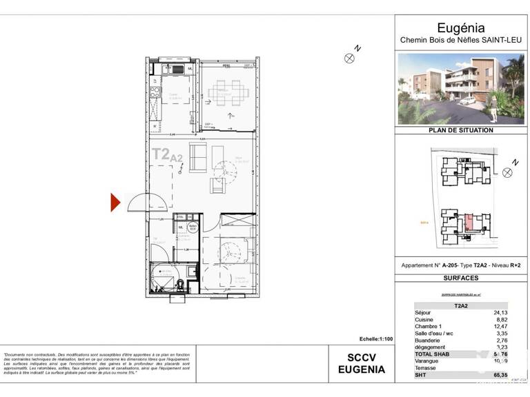 Vente Appartement 2 pièces — photo 1