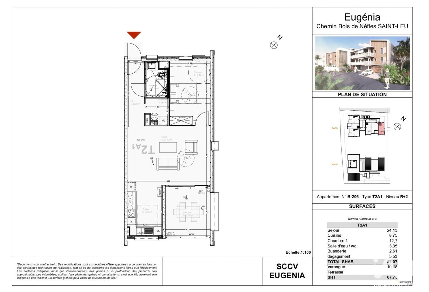 Vente Appartement 2 pièces — photo 1