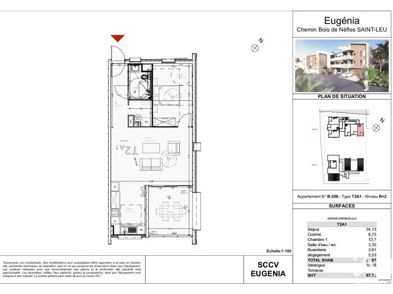 Vente Appartement 2 pièces — photo 1